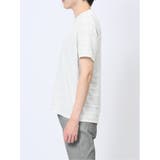 メッシュボーダー フェイクVネック半袖Tシャツ | TAKA-Q MEN | 詳細画像6
