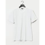 メランジ 裏ボーダー Vネック半袖Tシャツ | TAKA-Q MEN | 詳細画像11