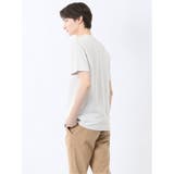 メランジ 裏ボーダー Vネック半袖Tシャツ | TAKA-Q MEN | 詳細画像2