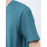 メランジ 裏ボーダー Vネック半袖Tシャツ | TAKA-Q MEN | 詳細画像22