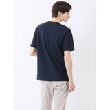 メランジ 裏ボーダー Vネック半袖Tシャツ | TAKA-Q MEN | 詳細画像27