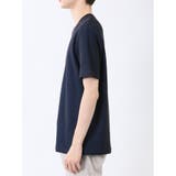 メランジ 裏ボーダー Vネック半袖Tシャツ | TAKA-Q MEN | 詳細画像31