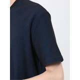 メランジ 裏ボーダー Vネック半袖Tシャツ | TAKA-Q MEN | 詳細画像34