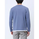 ポップコーン フェイククルーネック長袖Tシャツ | TAKA-Q MEN | 詳細画像27