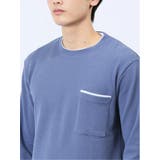ポップコーン フェイククルーネック長袖Tシャツ | TAKA-Q MEN | 詳細画像28