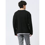 スラブ裏起毛 Vネック長袖Tシャツ | TAKA-Q MEN | 詳細画像15