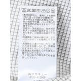 格子柄ジャガード クルーネック半袖Tシャツ | TAKA-Q MEN | 詳細画像13