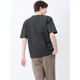 ジグザグジャガード クルーネック半袖Tシャツ | TAKA-Q MEN | 詳細画像13