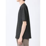 ジグザグジャガード クルーネック半袖Tシャツ | TAKA-Q MEN | 詳細画像17