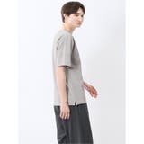 ジグザグジャガード クルーネック半袖Tシャツ | TAKA-Q MEN | 詳細画像4