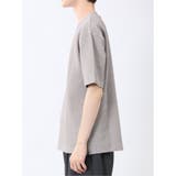 ジグザグジャガード クルーネック半袖Tシャツ | TAKA-Q MEN | 詳細画像7