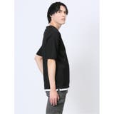 杢スラブ フェイクヘンリーネック半袖Tシャツ | TAKA-Q MEN | 詳細画像15