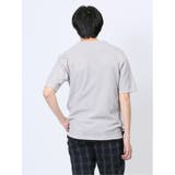 杢スラブ フェイクヘンリーネック半袖Tシャツ | TAKA-Q MEN | 詳細画像3
