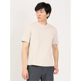 03ライトグレー | 【DRESS T-SHIRT】超長綿 クルーネック半袖Tシャツ | TAKA-Q MEN