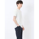 ふくれバイヤスジャガード クルーネック半袖Tシャツ | TAKA-Q MEN | 詳細画像4