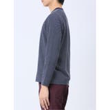 ジャガード バーズアイ クルーネック長袖Tシャツ | TAKA-Q MEN | 詳細画像24