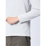 ジャガード バーズアイ クルーネック長袖Tシャツ | TAKA-Q MEN | 詳細画像9