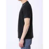 リンクス幾何学柄ジャガード クルーネック半袖Tシャツ | TAKA-Q MEN | 詳細画像17