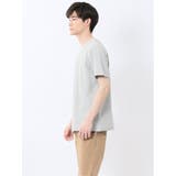 メランジ 裏ボーダー クルーネック半袖Tシャツ | TAKA-Q MEN | 詳細画像12