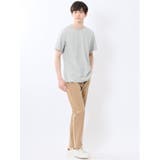 メランジ 裏ボーダー クルーネック半袖Tシャツ | TAKA-Q MEN | 詳細画像15