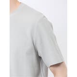 メランジ 裏ボーダー クルーネック半袖Tシャツ | TAKA-Q MEN | 詳細画像20