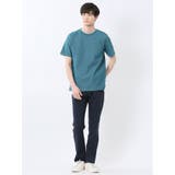 メランジ 裏ボーダー クルーネック半袖Tシャツ | TAKA-Q MEN | 詳細画像25