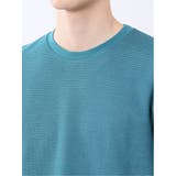 メランジ 裏ボーダー クルーネック半袖Tシャツ | TAKA-Q MEN | 詳細画像29