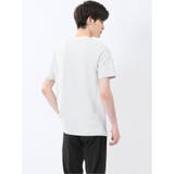 メランジ 裏ボーダー クルーネック半袖Tシャツ | TAKA-Q MEN | 詳細画像3