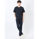 メランジ 裏ボーダー クルーネック半袖Tシャツ | TAKA-Q MEN | 詳細画像35