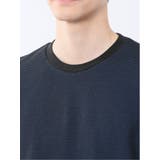 メランジ 裏ボーダー クルーネック半袖Tシャツ | TAKA-Q MEN | 詳細画像39