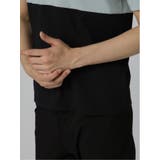 バイカラー切替 Vネック半袖Tシャツ | TAKA-Q MEN | 詳細画像22