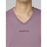 バイカラー切替 Vネック半袖Tシャツ | TAKA-Q MEN | 詳細画像29