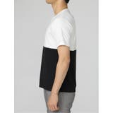 バイカラー切替 Vネック半袖Tシャツ | TAKA-Q MEN | 詳細画像7