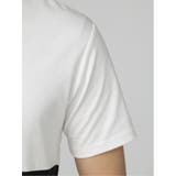 バイカラー切替 Vネック半袖Tシャツ | TAKA-Q MEN | 詳細画像9