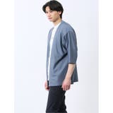 着流しカーデ7分&半袖Tシャツ アンサンブル | TAKA-Q MEN | 詳細画像14