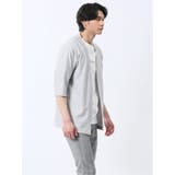 着流しカーデ7分&半袖Tシャツ アンサンブル | TAKA-Q MEN | 詳細画像4