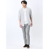 着流しカーデ7分&半袖Tシャツ アンサンブル | TAKA-Q MEN | 詳細画像5
