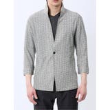 スタンドカラー 7分袖 カットジャケット | TAKA-Q MEN | 詳細画像6