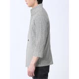 スタンドカラー 7分袖 カットジャケット | TAKA-Q MEN | 詳細画像7