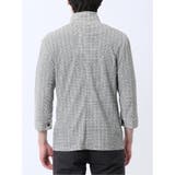 スタンドカラー 7分袖 カットジャケット | TAKA-Q MEN | 詳細画像8