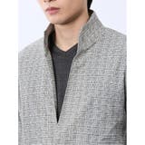 スタンドカラー 7分袖 カットジャケット | TAKA-Q MEN | 詳細画像9