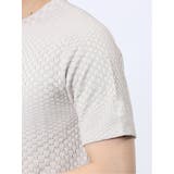ランダムジャガード クルーネック半袖Tシャツ | TAKA-Q MEN | 詳細画像10