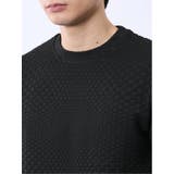 ランダムジャガード クルーネック半袖Tシャツ | TAKA-Q MEN | 詳細画像19