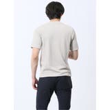 ランダムジャガード クルーネック半袖Tシャツ | TAKA-Q MEN | 詳細画像3