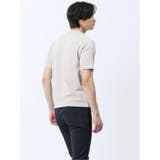 ランダムジャガード クルーネック半袖Tシャツ | TAKA-Q MEN | 詳細画像4