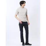 ランダムジャガード クルーネック半袖Tシャツ | TAKA-Q MEN | 詳細画像5