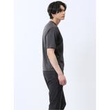千鳥ジャガード Vネック半袖Tシャツ | TAKA-Q MEN | 詳細画像14