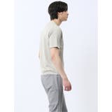 千鳥ジャガード Vネック半袖Tシャツ | TAKA-Q MEN | 詳細画像4