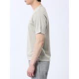 千鳥ジャガード Vネック半袖Tシャツ | TAKA-Q MEN | 詳細画像7