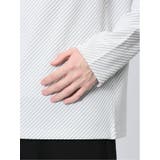 バイアスジャガード Vネック長袖Tシャツ | TAKA-Q MEN | 詳細画像10